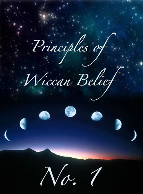 Examining the core principles of wiccan spirituality